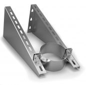 Кронштейн-хомут L500 TMF ф180, с регулировкой